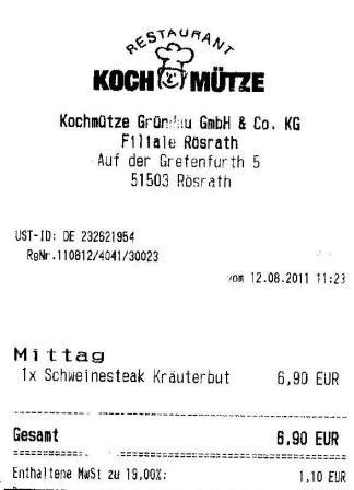 muellerndk Hffner Kochmtze Restaurant